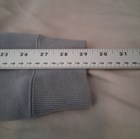 UNI QLO Full Zip Hoodie with Pockets : Small : Gray - Picture 7 of 11